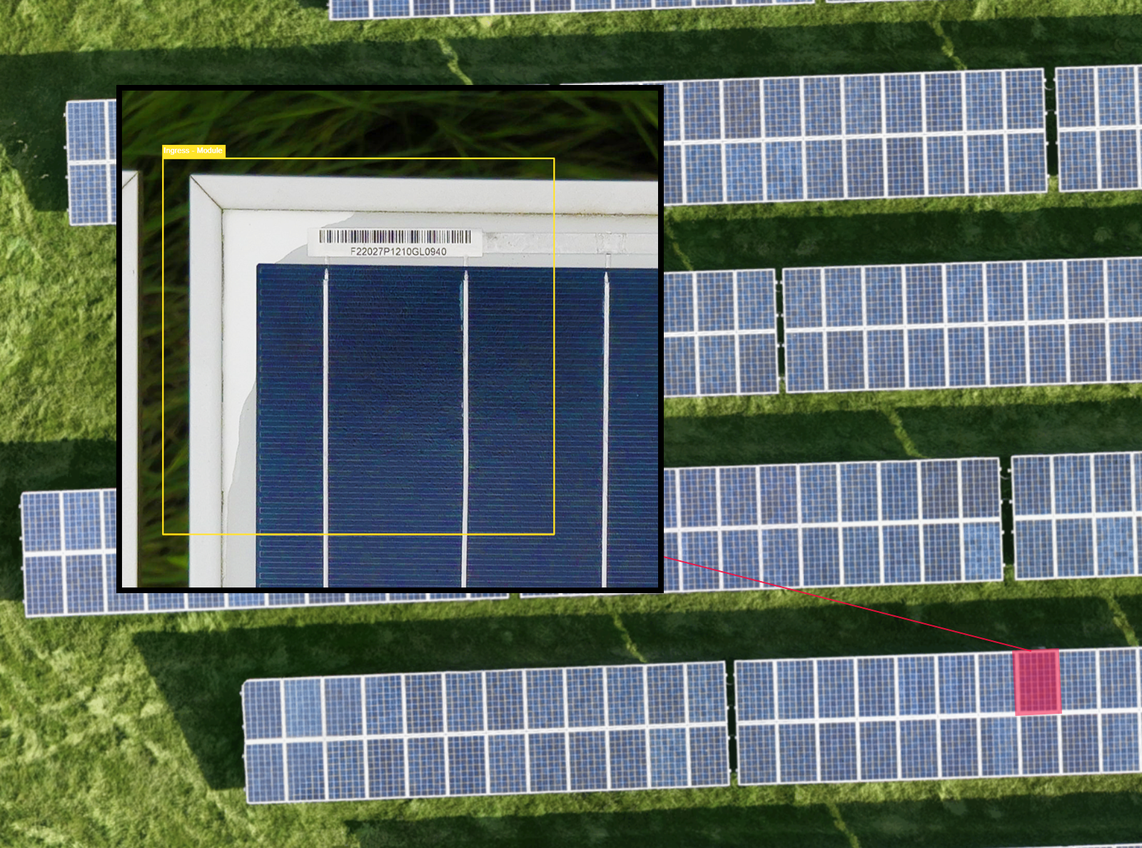 Aerial with overlay
