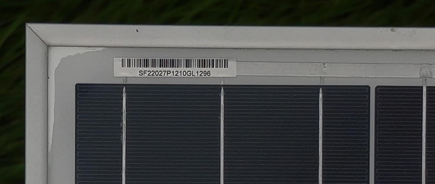 water ingress panel
